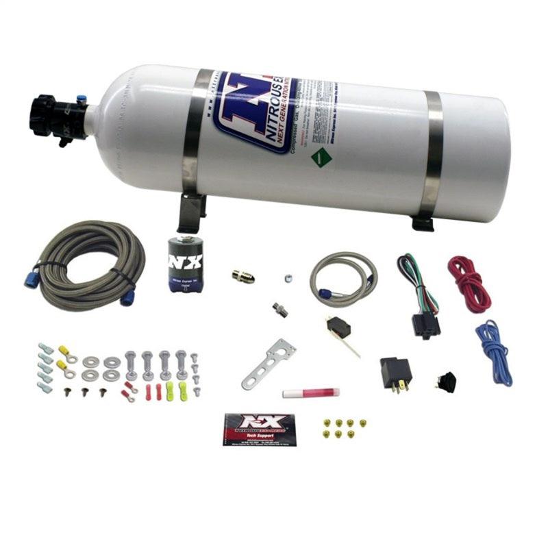 Nitrous Express Diesel Stacker 3 Nitrous Kit w/15lb Bottle - Corvette Realm