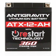 Load image into Gallery viewer, Antigravity YTX12B-BS Lithium Battery w/Re-Start - Corvette Realm