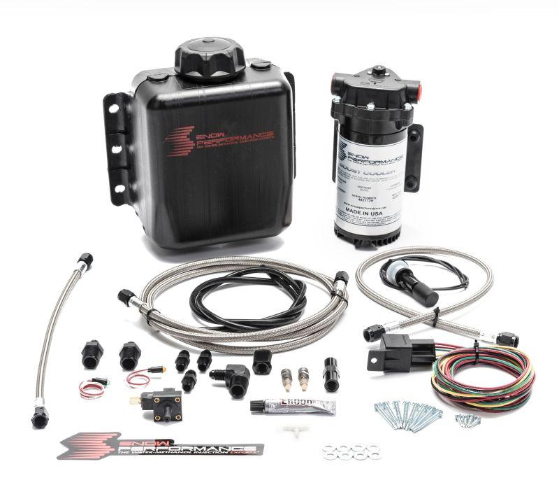 Snow Performance Stg 1 Boost Cooler F/I Water Injection Kit (Incl. SS Braided Line and 4AN Fittings) - Corvette Realm