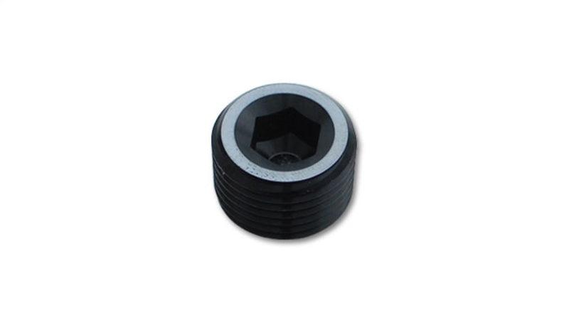 Vibrant 3/8in NPT Socket Pipe Plugs - Aluminum - Corvette Realm