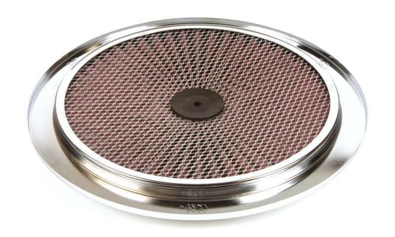 K&N X-Stream Top Filter X-Stream 14 inch OD Chrome - Corvette Realm