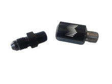 Load image into Gallery viewer, Snow Performance 1/8in NPT Female to 4AN Male Low Profile Straight Nozzle Holder - Corvette Realm