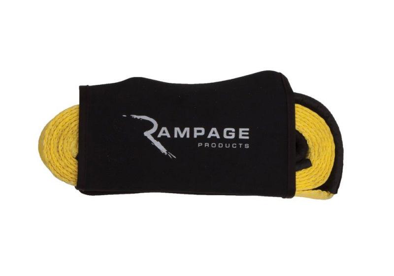 Rampage 1955-2019 Universal Recovery Trail Strap 3ftX 30ft - Yellow - Corvette Realm