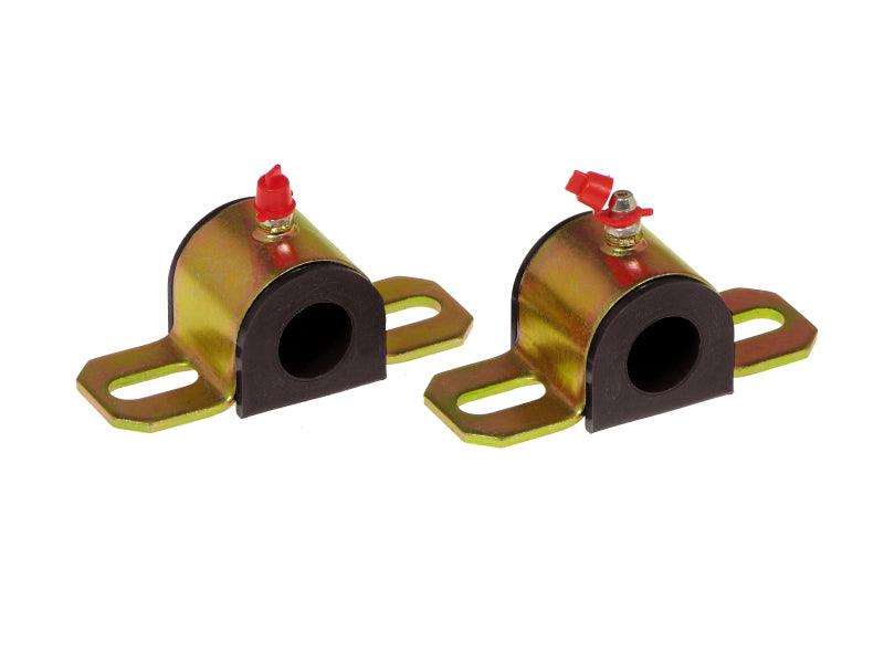 Prothane Universal Greasable Sway Bar Bushings - 3/4in - Type A Bracket - Black - Corvette Realm