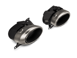 Akrapovic 20-21 Porsche 911 Turbo/Turbo S (992) Tail Pipe Set (Titanium) - Corvette Realm