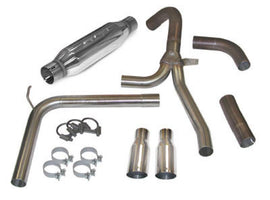 SLP 1998=2002 Chevrolet Camaro LS1 LoudMouth Cat-Back Exhaust System w/ 3.5in Slash Cut Tips - Corvette Realm
