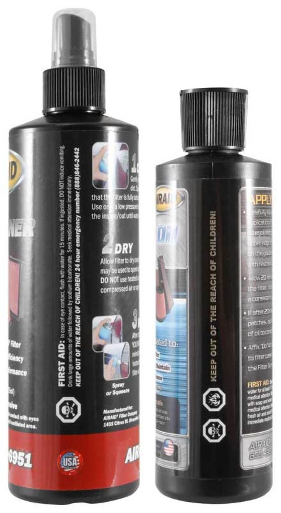 Airaid Renew Kit - 12oz Cleaner / 8oz Squeeze Oil - Corvette Realm