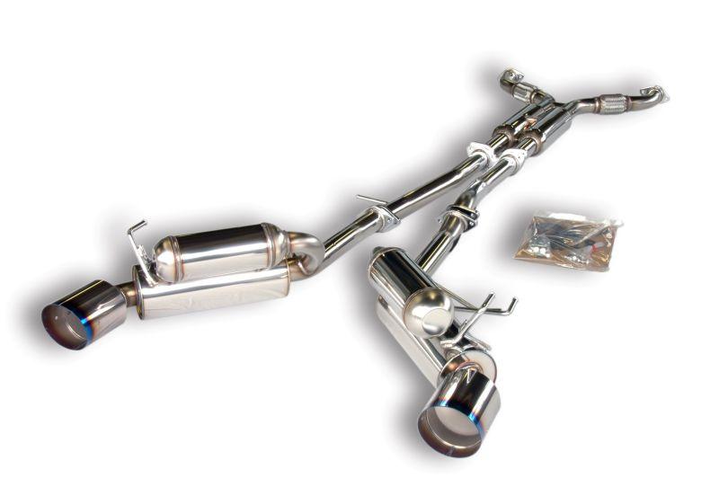 HKS 03-06 350z Dual Hi-Power Titanium Tip Catback Exhaust - Corvette Realm