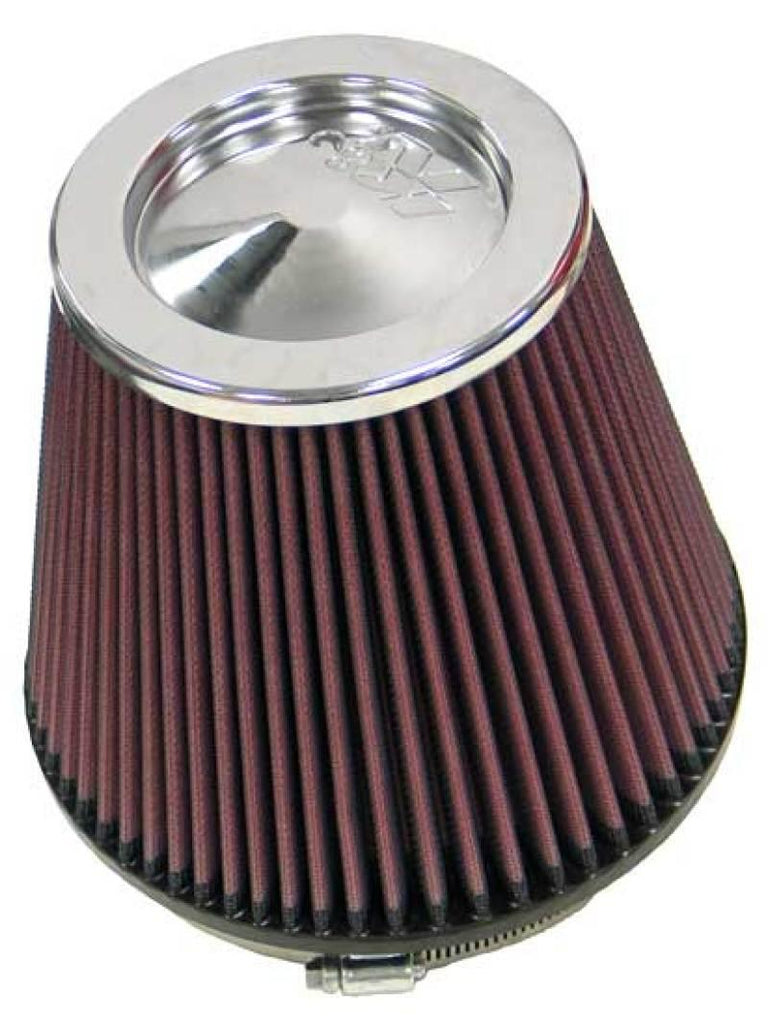 K&N Round Tapered Universal Air Filter 6in Flange ID x 7.5in Base OD x 5in Top OD x 6.5in Height - Corvette Realm