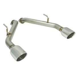 Remark 2014+ Infiniti Q50 Axle Back Exhaust w/Stainless Steel Double Wall Tip - Corvette Realm