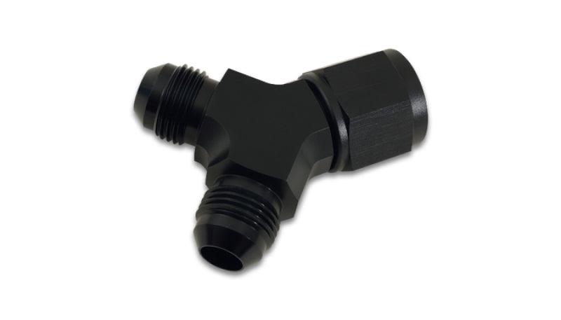 Vibrant -12AN Female x Dual -10AN Male Y-Adapter Fitting - Aluminum - Corvette Realm