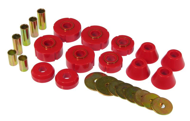 Prothane 67-72 Chevy C10 Body Mount Kit - Red - Corvette Realm