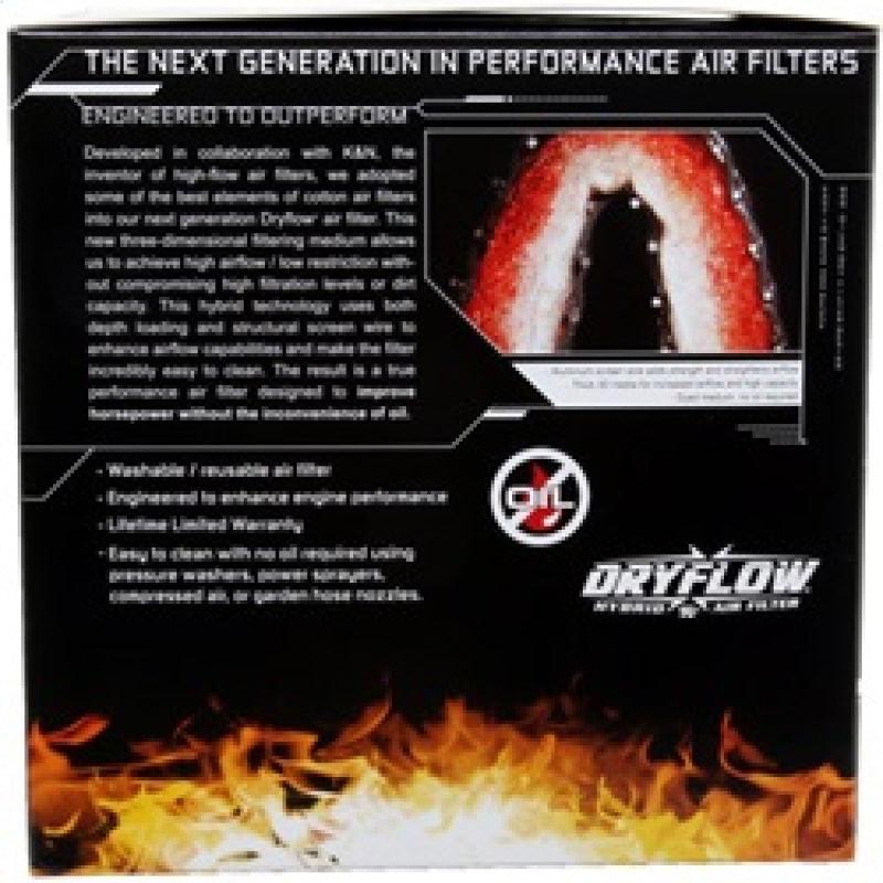 AEM 5in Dryflow Air Filter with 8in Element - Corvette Realm