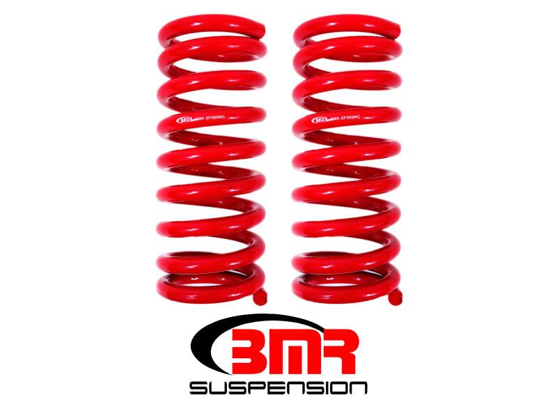 BMR 67-69 1st Gen F-Body Small Block Front Lowering Springs - Red - Corvette Realm
