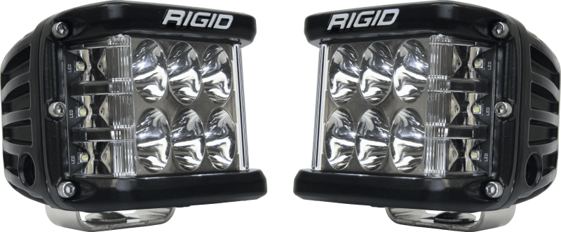 Rigid Industries D-SS - Driving - Set of 2 - Black Housing - Corvette Realm