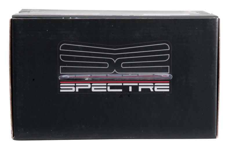 Spectre Adjustable Conical Air Filter 9-1/2in. Tall (Fits 3in. / 3-1/2in. / 4in. Tubes) - Red - Corvette Realm