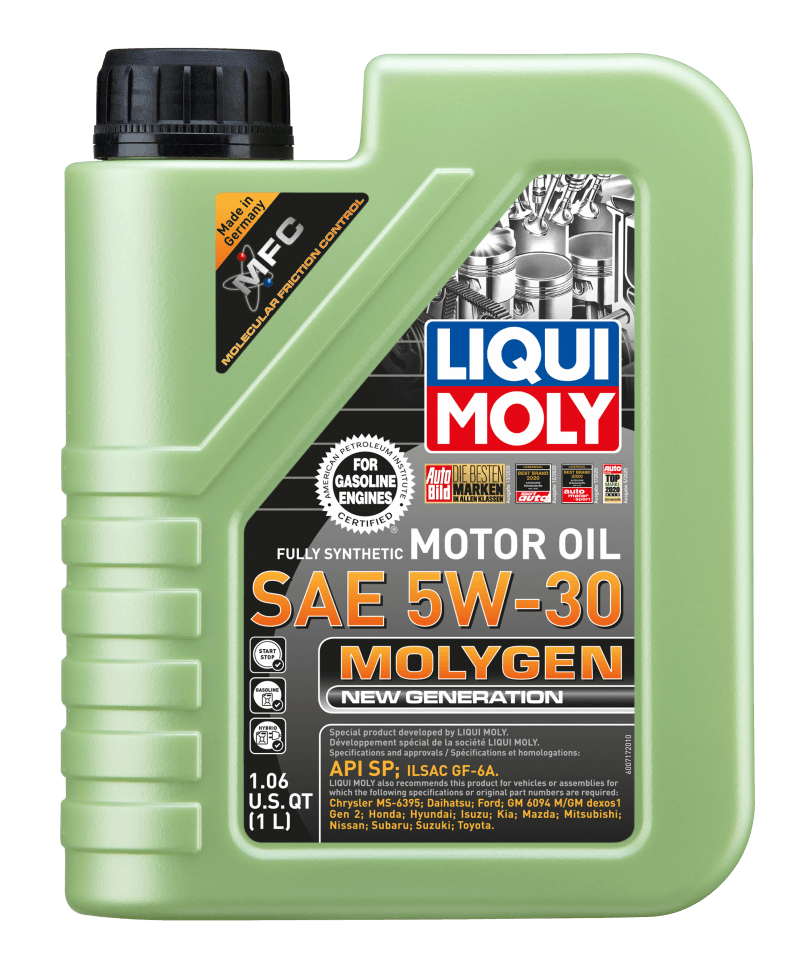 LIQUI MOLY 1L Molygen New Generation Motor Oil SAE 5W30 - Corvette Realm