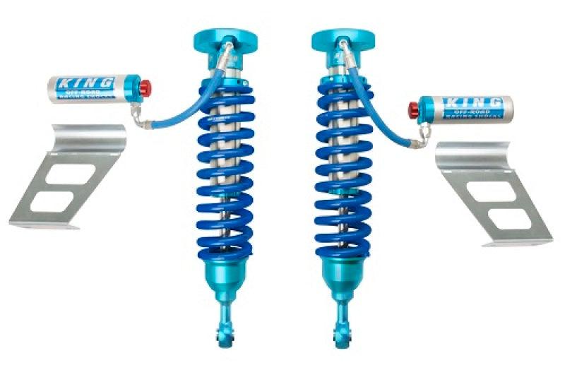 King Shocks 2007+ Toyota Tundra 2.5 Dia Front Coilover w/Remote Reservoir w/Adjuster (Pair) - Corvette Realm