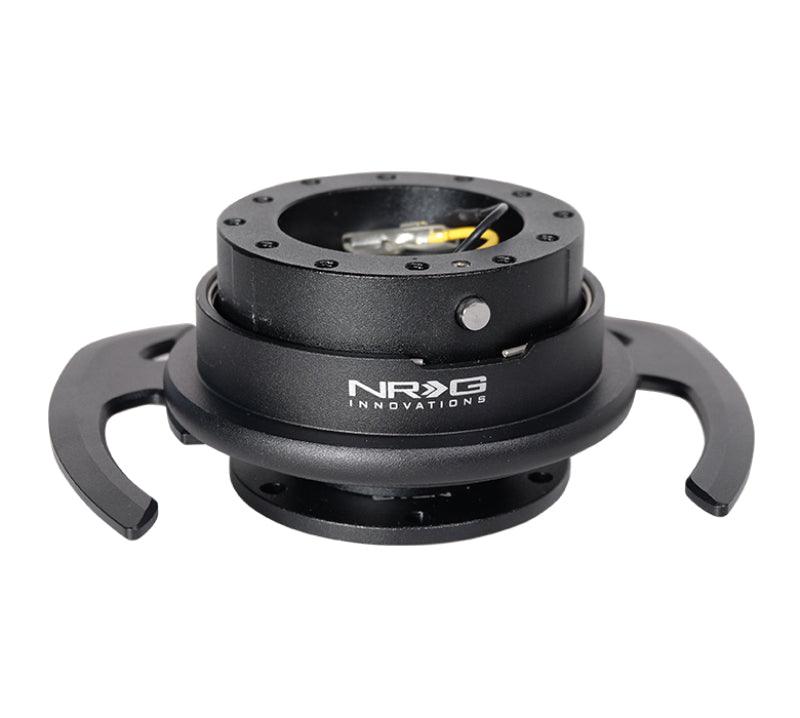 NRG Quick Release Kit Gen 4.0 - Black Body / Black Ring w/ Handles - Corvette Realm