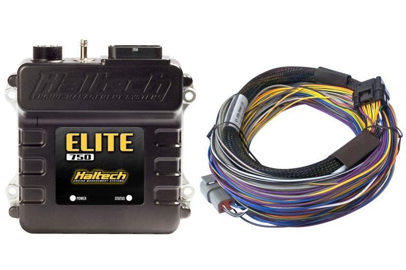 Haltech Elite 750 Basic Universal Wire-In Harness ECU Kit - Corvette Realm