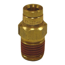 Load image into Gallery viewer, Firestone Male Connector 1/4in. Push-Lock x 1/4in. NPT Brass Air Fitting - 2 Pack (WR17603463) - Corvette Realm