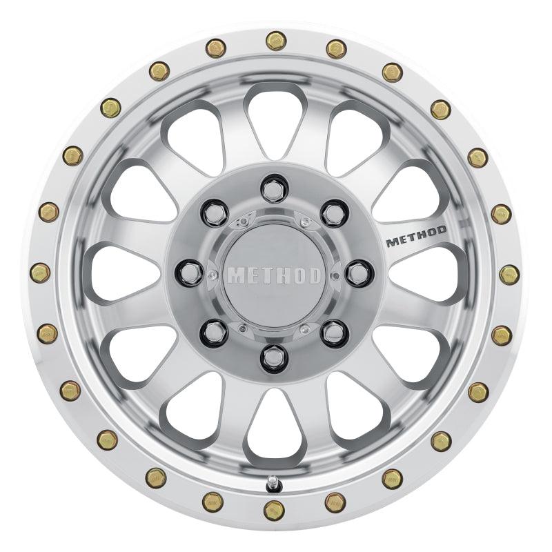 Method MR304 Double Standard 20x10 -18mm Offset 8x170 130.81mm CB Machined/Clear Coat Wheel - Corvette Realm