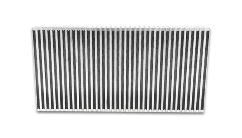 Vibrant Vertical Flow Intercooler Core 24in. W x 12in. H x 3.5in. Thick - Corvette Realm