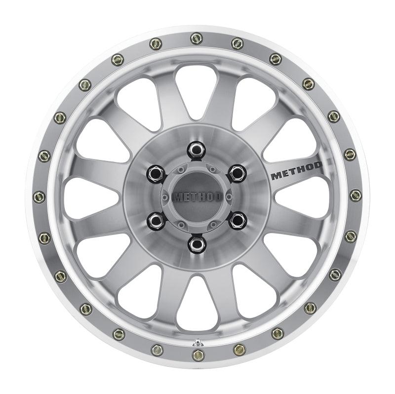 Method MR304 Double Standard 17x8.5 0mm Offset 6x135 94mm CB Machined/Clear Coat Wheel - Corvette Realm