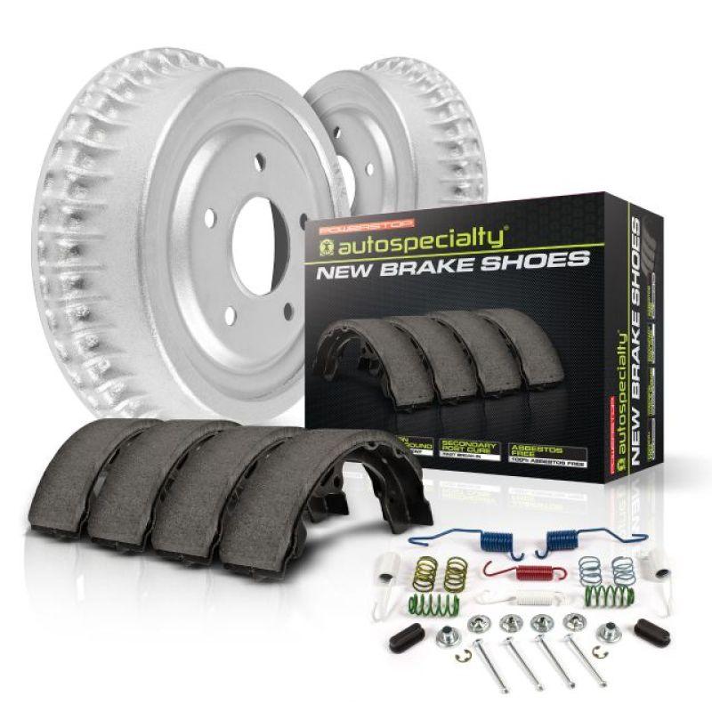 Power Stop 53-58 Chevrolet Bel Air Rear Autospecialty Drum Kit - Corvette Realm