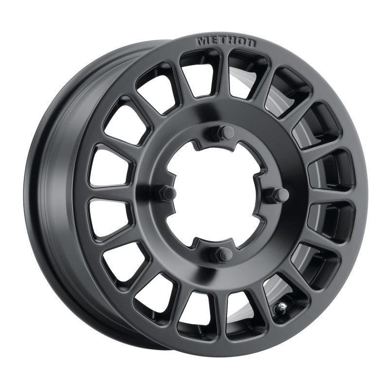 Method MR407 Bead Grip 15x6 / 5+1/51mm Offset / 5x4.5 / 77mm CB Matte Black Wheel - Corvette Realm