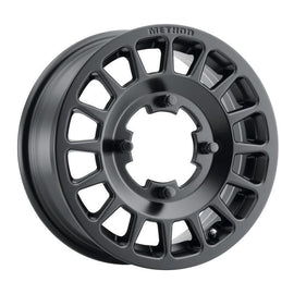 Method MR407 Bead Grip 15x6 / 5+1/51mm Offset / 5x4.5 / 77mm CB Matte Black Wheel - Corvette Realm