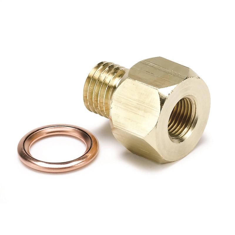 Autometer Metric Electric Temperature or Pressure Adapter - 1/8in NPT to M12x1.5 - Corvette Realm