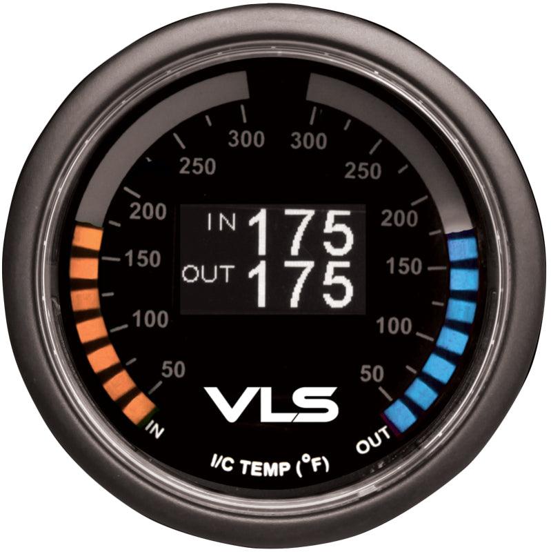 Revel VLS 52mm 50-300 Deg F Dual Intercooler Temperature Gauge - Corvette Realm