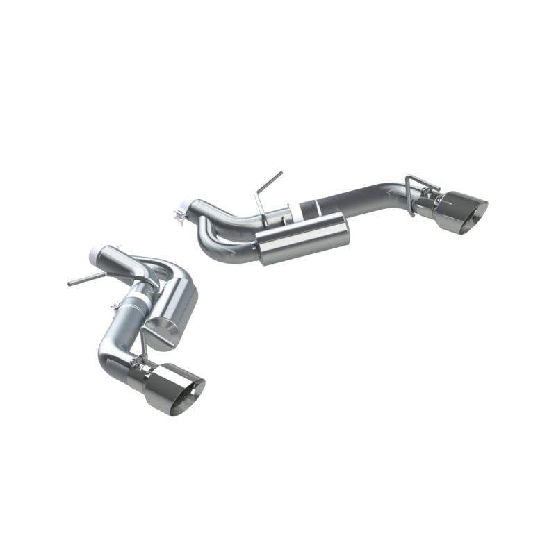 MBRP 16-19 Chevrolet Camaro SS Dual Rear Exit Axle Back w/ 4.5in OD Tips - T409 (Non NPP Models) - Corvette Realm