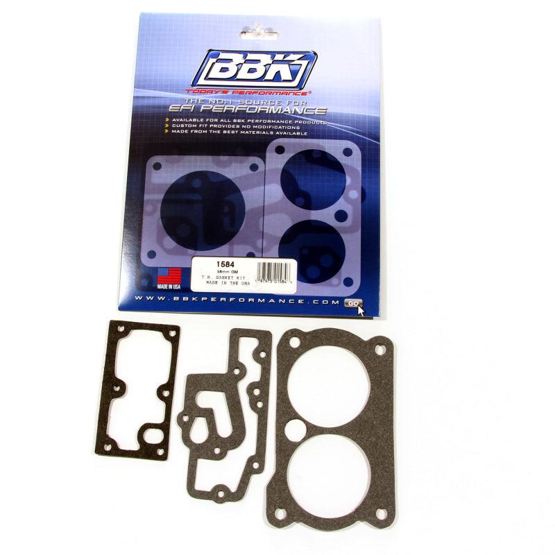 BBK 85-97 GM 305350 LT1 Twin 58mm Throttle Body Gasket Kit - Corvette Realm