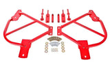BMR 10-15 5th Gen Camaro Bolt-On Subframe Connectors - Red