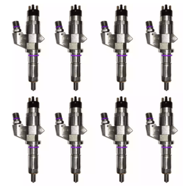 Exergy 01-04 Chevrolet Duramax LB7 Reman Sportsman Injector (Set of 8) - Corvette Realm
