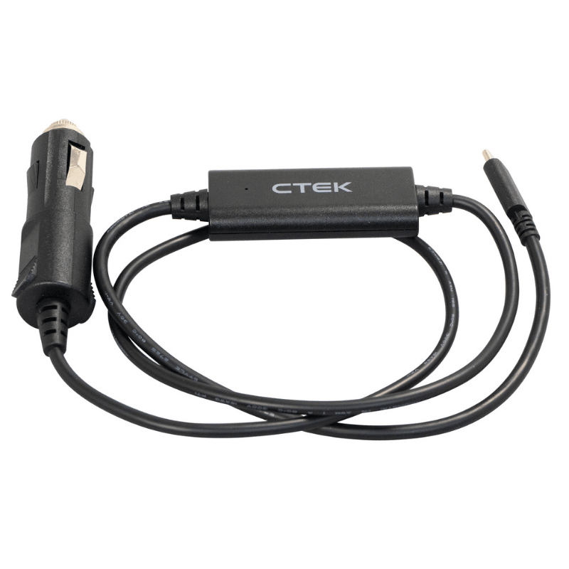 CTEK CS FREE USB-C Charging Cable w/12V Accessory Plug - Corvette Realm