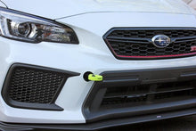 Load image into Gallery viewer, Perrin 18-21 WRX/STI / 13-20 BRZ / 17-20 Toyota 86 Front Tow Hook Kit - Neon Yellow - Corvette Realm