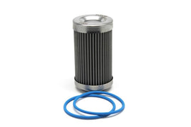 Fuelab 100 Micron Stainless Replacement Element - 3in w/2 O-Rings & Instructions - Corvette Realm