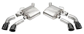 Corsa 16-20 Chevrolet Camaro SS/ZL1 6.2L V8 Black Xtreme Axle-Back Exhaust (w/ Factory NPP Valve) - Corvette Realm