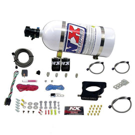 Nitrous Express GM LS 78mm 3-Bolt Nitrous Plate Kit (50-350HP) w/10lb Bottle - Corvette Realm