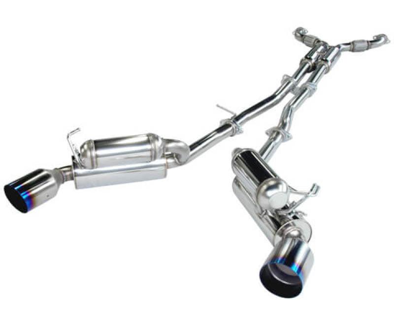 HKS 03-07 G35 Dual Hi-Power Titanium Tip Catback Exhaust - Corvette Realm