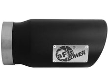 Load image into Gallery viewer, aFe Diesel Exhaust Tip Bolt On Black 5in Inlet x 6in Outlet x 12in Long - Corvette Realm