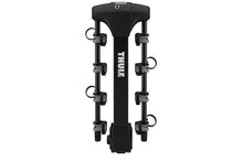 Load image into Gallery viewer, Thule Apex XT 4 - Hanging Hitch Bike Rack w/HitchSwitch Tilt-Down (Up to 4 Bikes) - Black - Corvette Realm