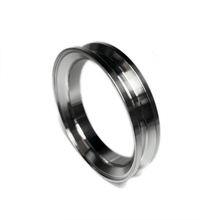 Load image into Gallery viewer, Stainless Bros Precision Turbo 3.625in SS304 Turbine Discharge Flange 3.5in outlet - Corvette Realm