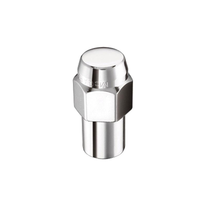 McGard Hex Lug Nut (Reg. Shank - .746in.) 1/2-20 / 13/16 Hex / 1.65in. Length (4-Pack) - Chrome - Corvette Realm