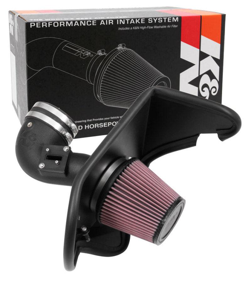 K&N 16-17 Chevrolet Camaro L4-2.0L F/I Turbo Aircharger Performance Intake - Corvette Realm