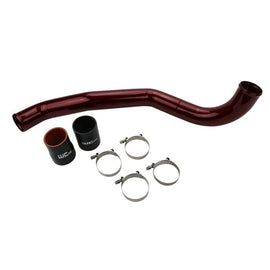 Wehrli 17-19 Chevrolet 6.6L L5P Duramax Driver Side 3in Intercooler Pipe - WCFab Red - Corvette Realm