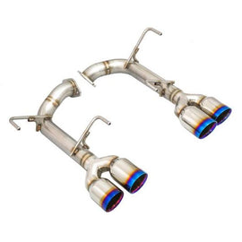 Remark 2015+ Subaru WRX/STI VA Axle Back Exhaust w/Titanium Stainless Double Wall Tip - Corvette Realm